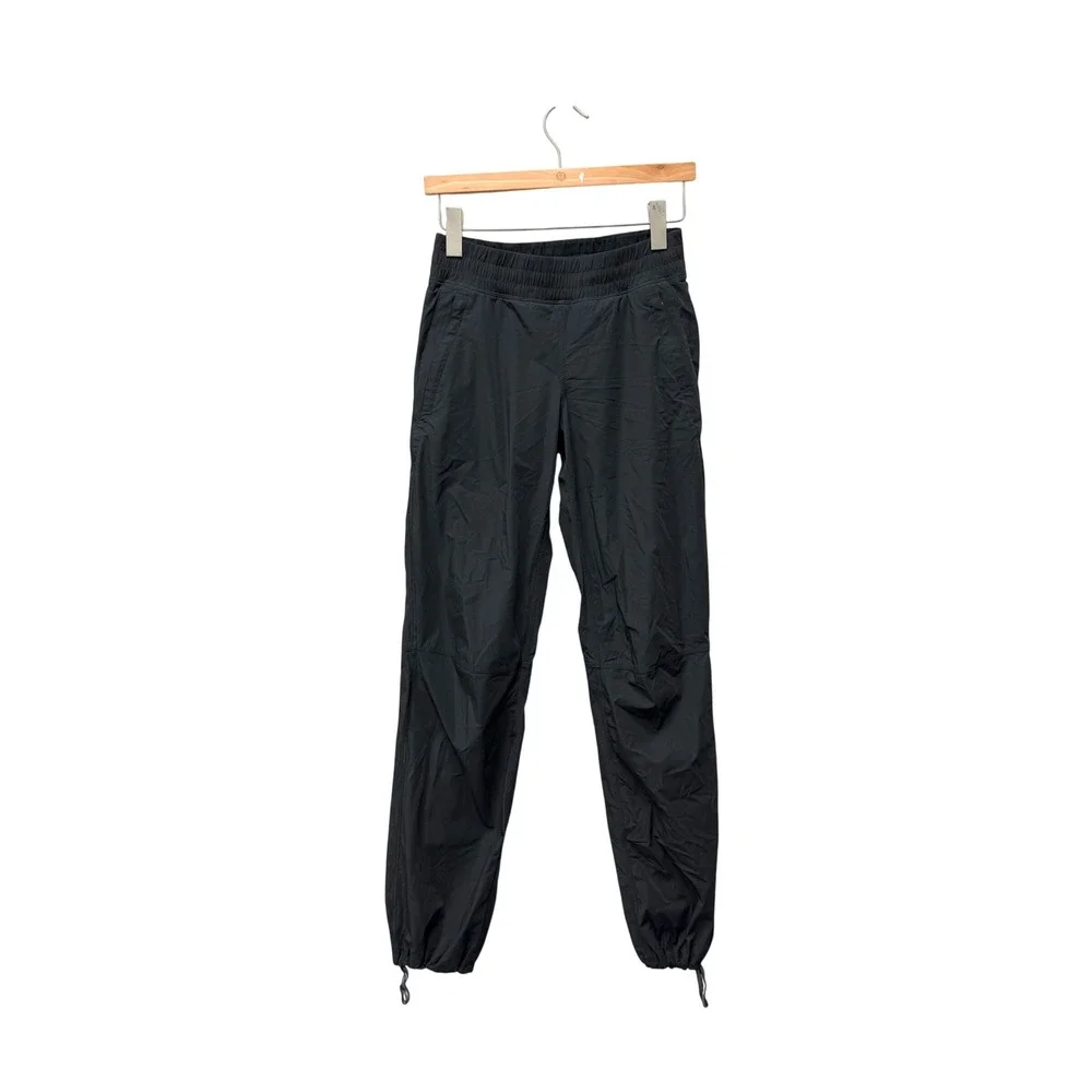 Lululemon Dance Studio Pant Black Straight Leg Adjustable Hem Size 4
